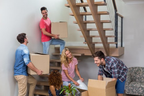 Professional furniture removals in Hornsey with careful loading