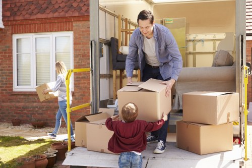North London man and van moving boxes in Hornsey