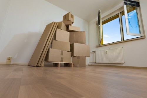 Man with van service supporting a local move in Hornsey