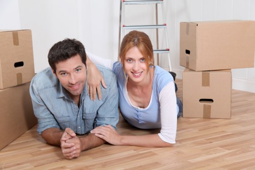 Urgent removals van loaded for same day moving service in Hornsey