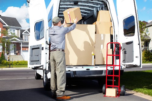 Packing and preparing belongings for a Hornsey removals van move