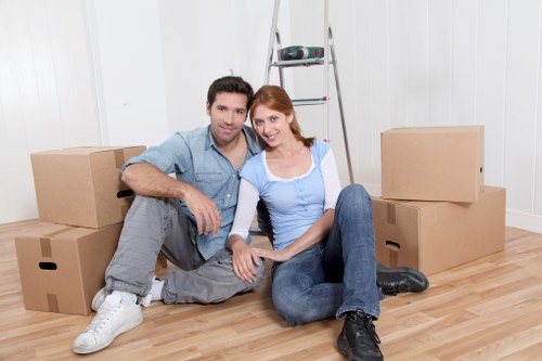 Hornsey moving service helping with furniture transport